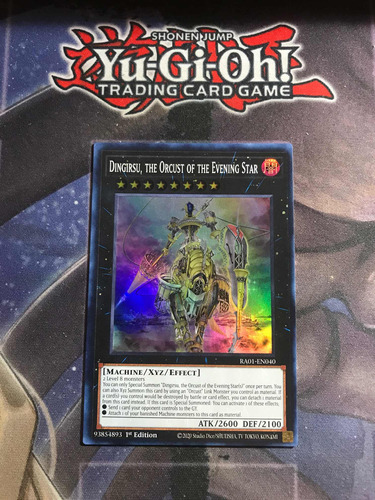 Dingirsu Orcust Of The Evening Star Super Yu-gi-oh! Original