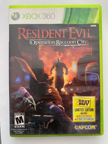Resident Evil Operation Raccoon City Xbox 360 Original