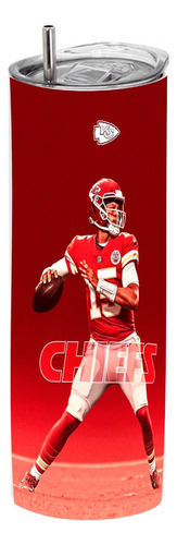 Termo Skinny Café 20 Oz Nfl Kansas City Patrick Mahomes #08