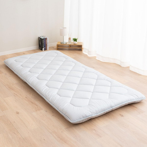 Colchón Futón Japonés Individual Xl 100 Algodón Plegable