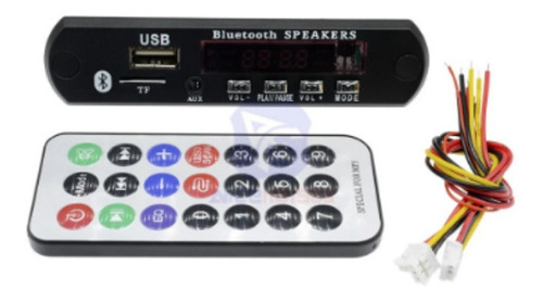 Modulo Bluetooth Mp3, Sd, Usb 2.0, Fm Control Remoto