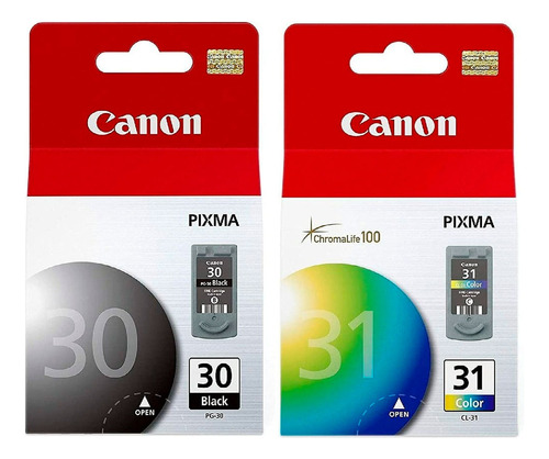 Kit Tinta Canon Pg-30 / Cl-31  Negro Y Color   