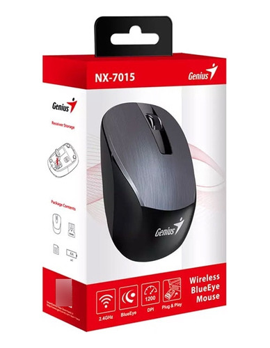 Mouse Marca Genius Modelo Nx-7015 Wireless