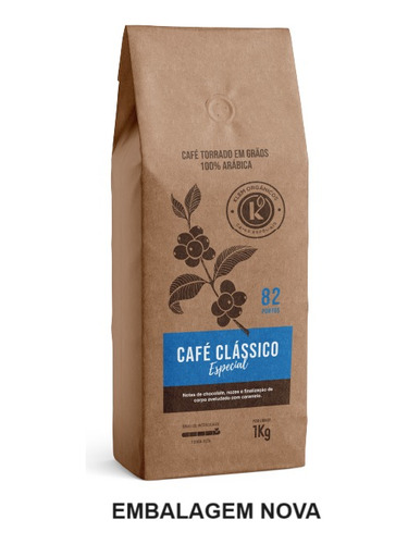 Café Orgânico Especial Clássico - Klem Coffee - 1kg