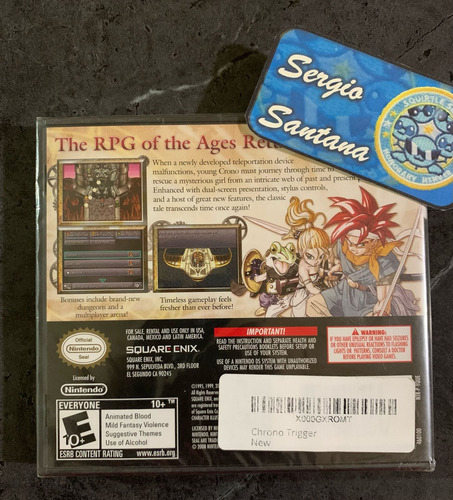 Chrono Trigger Ds Nuevo Y Sellado (Usado)