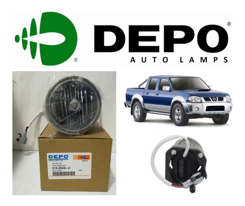 Faro Neblina (par) Nissan Pick-up 720/frontier 02-05 Depo