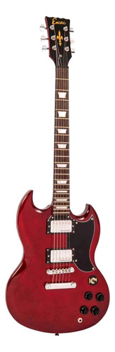 Guitarra Encore Modelo Sg E69 Cherry Red