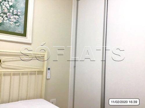 Imagem 11 de 15 de Flat Em Moema Para Locação, Prox Ao Shopping Ibirapuera Mobiliado Com Serviços. Sem Fiador. - Sf31875
