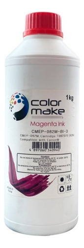 Tinta Compatible Epson Dye  1 Litro Color Make Negro