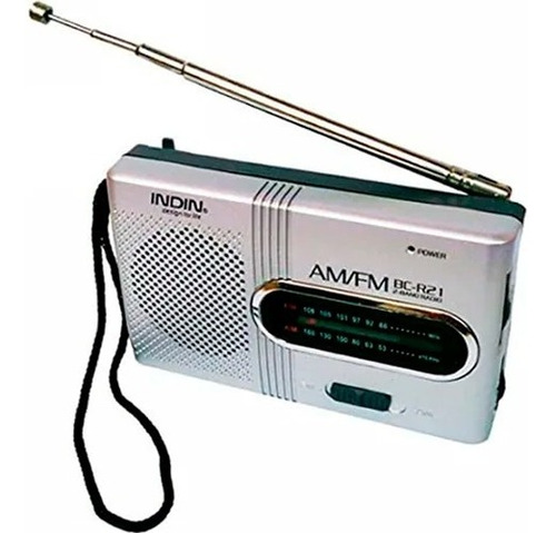 Mini Radio Am/fm Antena Portatil Auxiliar Comodo Facil Mdj