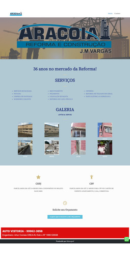 Imagem 1 de 6 de Criação De Sites