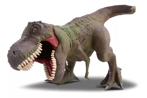 Dinossauro T-Rex Ataca Come E Faz Caquinha C/ Massinha Diver - Blanc Toys -  Felicidade em brinquedos