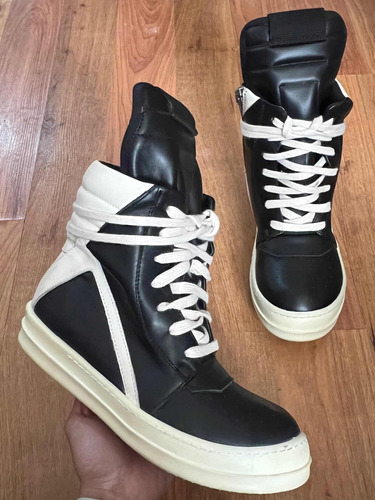 Tenis Botas Rick Owens Geobaskey Clásicos Originales 39!!!