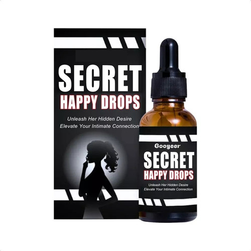 - 5× Gotas Para El Cuidado Corporal Secret Happy Drops