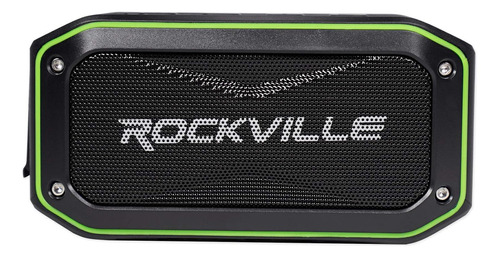 Rockville Rock Anywhere Altavoz Bluetooth Portátil Impermeab 110v