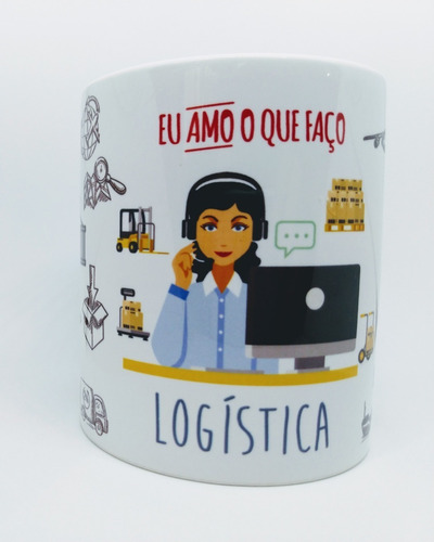 Caneca Personalizada Profissão Logística - #2