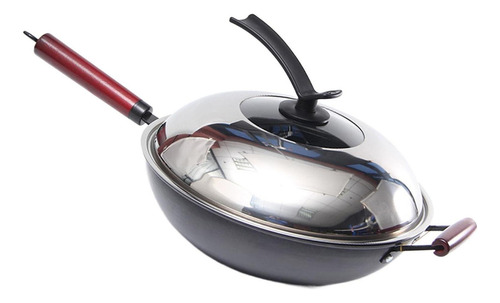 Sartén Antiadherente De Cocina Con Tapa, Sartén Con 32 Cm [u