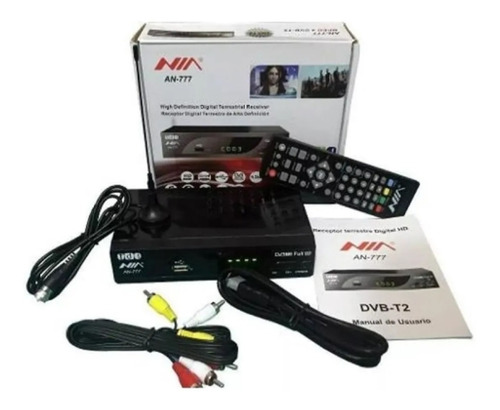 Decodificador Tdt Receptor Tv Digital T2 Antena