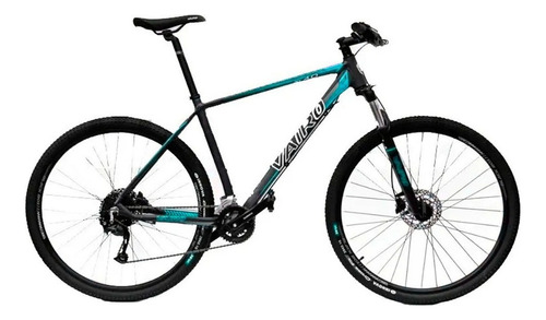 Mountain bike Vairo XR 4.0  2021 R29 M 18v frenos de disco hidráulico cambios Shimano color negro/celeste  