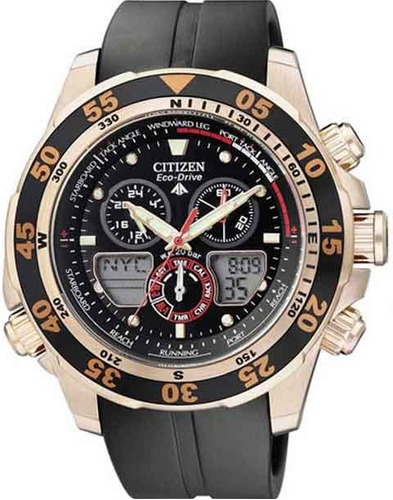 Relógio Citizen Masculino Eco Drive Sailhawk Jr4046-03e / Tz10002p