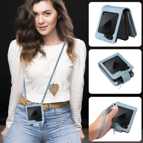 Funda Con Cartera Y Cremallera For Galaxy Z Flip6/fold6