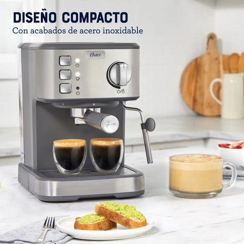 Cafetera Express Con Molinillo Cafe Oster Comp Con Capsulas