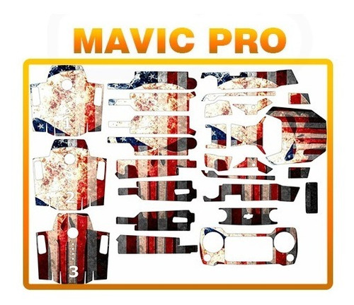 Skin Drone  Dji Mavic Pro A Pronta Entrega!