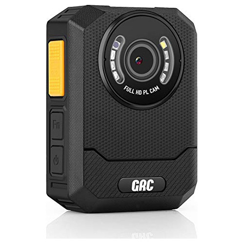 Grc X3b 1296p Hd Police Body Camera Con Audio - 128 Gb De Me