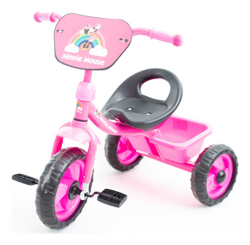 Triciclo Infantil De Acero Disney De Fácil Armado 7093 