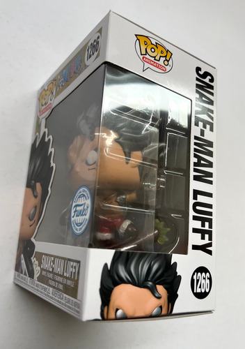 Unko Pop Luffy Snake Man Metalico Exclusivo One Piece 1266