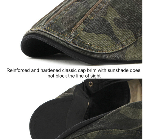 Sombrero Tipo Boina De Camuflaje A La Moda, Ideal Para Uso E