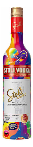 Vodka Stolichnaya Night Edition - 750ml Brilha No Escuro