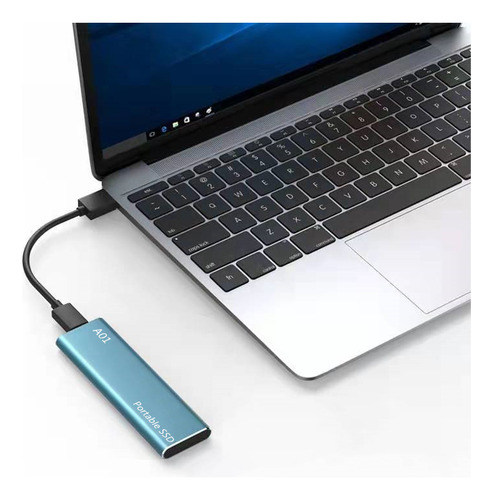 8 Tb, Rojo, Disco Duro Portátil Tipo C, Expansión De 1 Tb