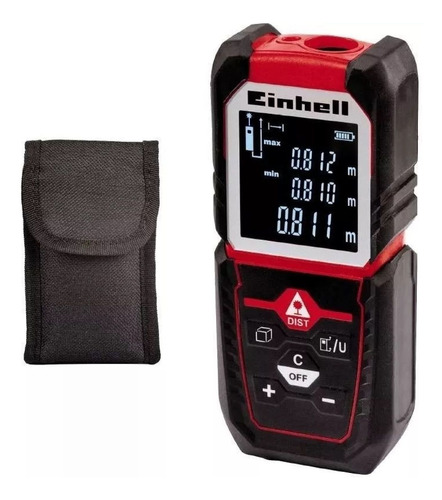 Imagen 2 de 7 de Medidor De Distancia Laser Einhell Tl-cd 50 Metros Telemetro