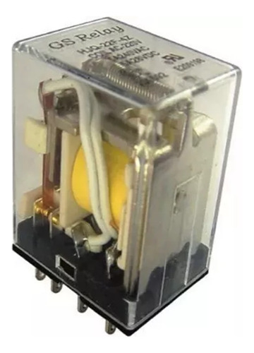 Relé Relay Bobina 24vac Alterna 4 Inversores Con Led