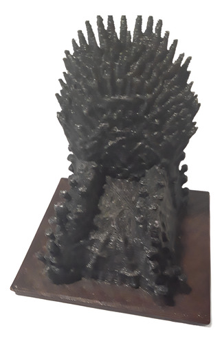 Trono De Hierro Game Of Thrones Impreso 3d /pintado Acrilico