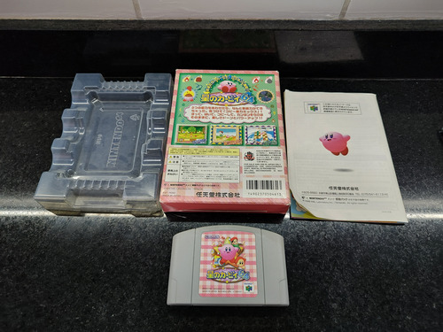 Kirby The Crystal Shards Japonês Na Caixa Nintendo 64 (Usado)