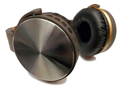 Diadema Bluetooth Potencia Ultra Bajos Hd Manos Libres Fm Plateado