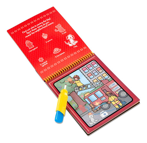 2 Libros Magicos Pinta Con Agua Juego Didactico Water Wow