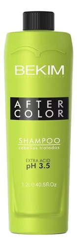 Bekim Shampoo After Color Ph 3.5 Fijacion Color Pote Grade