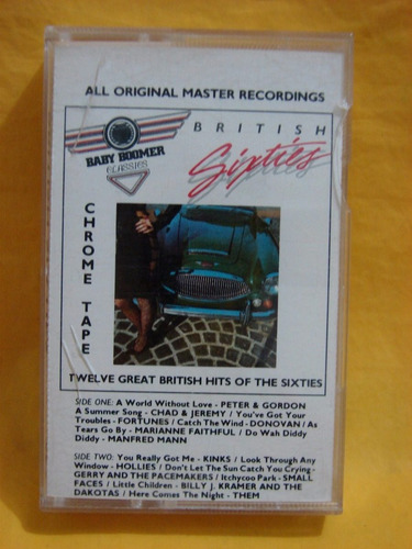 Cassette British Sixties The Kinks Fortunes Peter And Gordon (Usado)