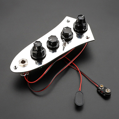 Placa De Control De Bajo De Guitarra Para Instrumento