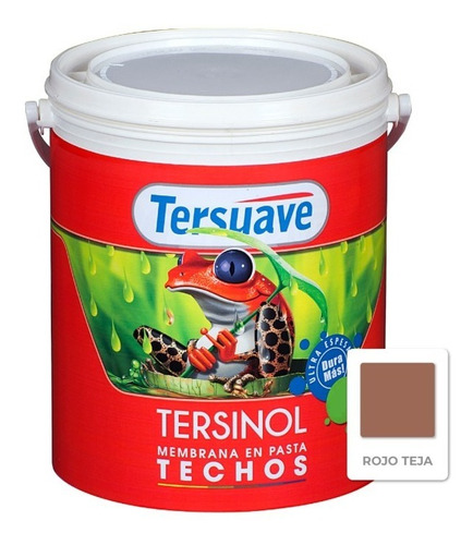 Impermeabilizante Membrana En Pasta Tersinol Techos 4 Kg