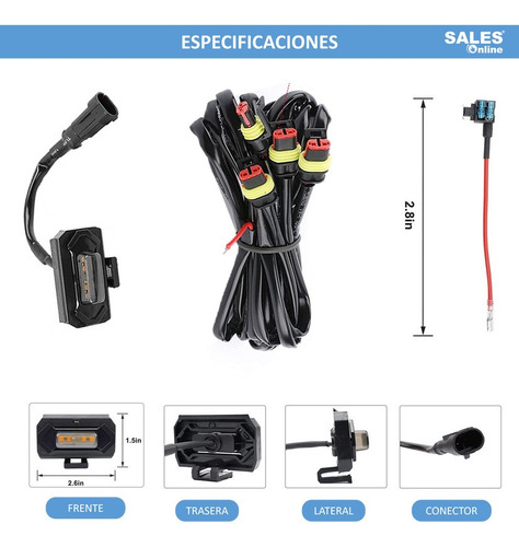 Luces Led Parrilla Tacoma Trd 2020 2021 2022 2023 2010