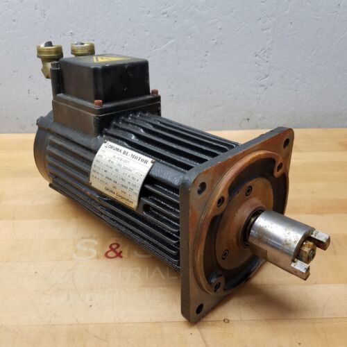 Okuma Bl-50e-20t Servo Motor, 1kw, 2000 Rpm, 156v, 3 Pha Qgg