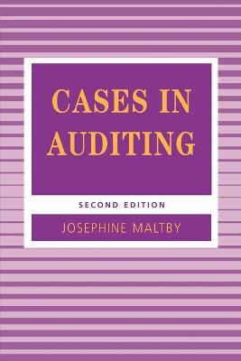 Libro Cases In Auditing - Josephine Maltby