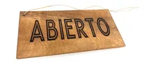 Comprar Letrero Abierto-cerrado Madera Parota