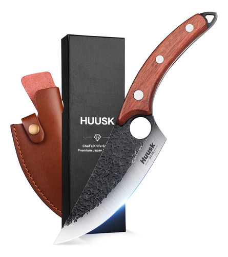 Huusk Viking Knives - Cuchillo De Deshuesar Forjado A Mano,