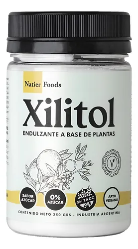 Endulzante Natural Vegano 0 Calorias Xilitol
