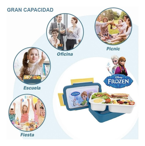Lunch Box Comida Lonchera Infantil Frosen